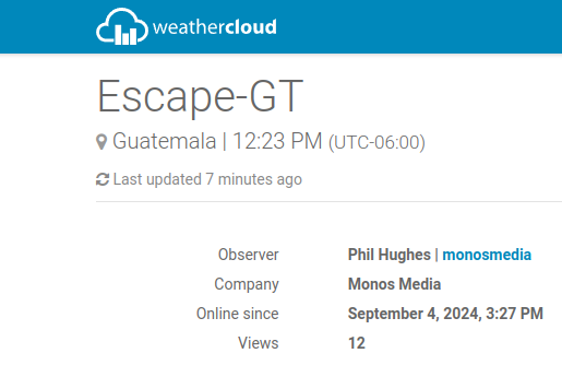 Guatemala City Weather